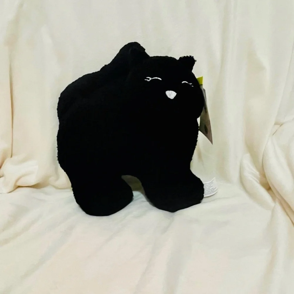 Martha Stewart Black Cat Pillow, Halloween Decor